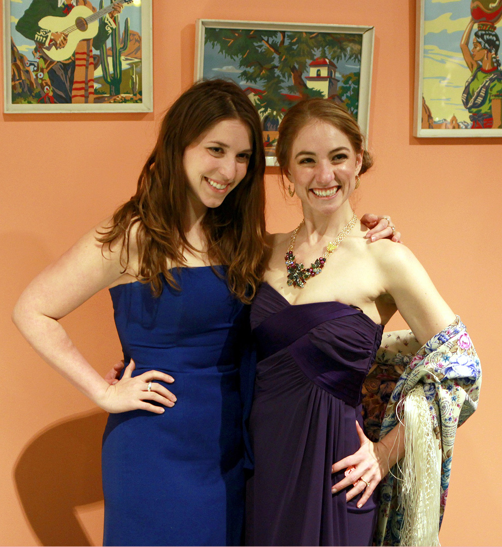 Ladies at a Wedding in Downtown Chicago