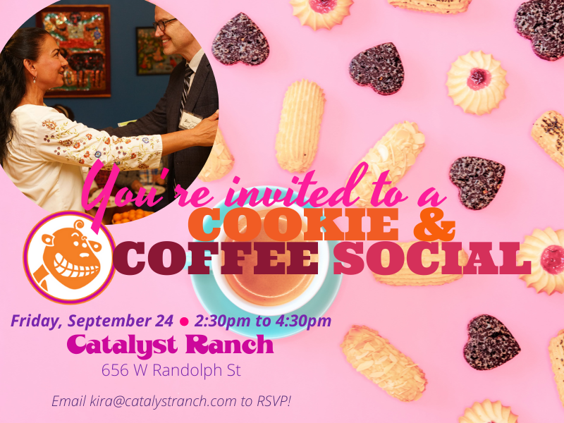 invitation for Sept 24 cookie and coffee social