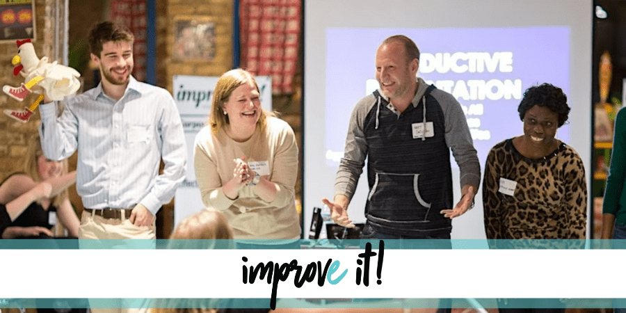 improveit business improv workshop catalyst ranch logo